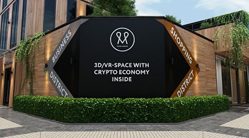 仮想空間のMARK.SPACE,ブロックチェーンを使った3Dプラットフォームの提供を開始