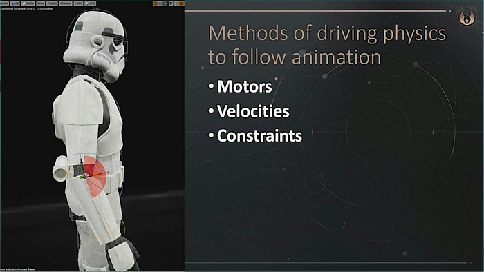 ［GDC Summer］「Star Wars ジェダイ：フォールン・オーダー」における物理アニメーションの実装手法